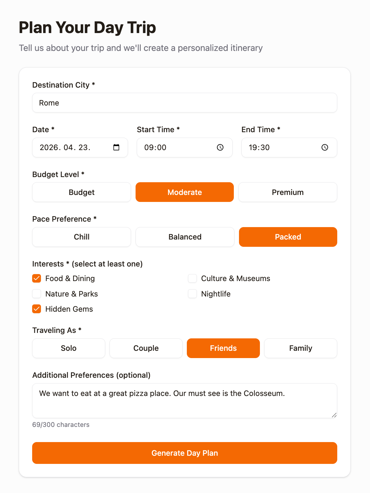 Step 1: Enter Your Details